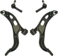 TRQ Front Steering & Suspension Kit Control Arm Tie Rod - Direct Fit