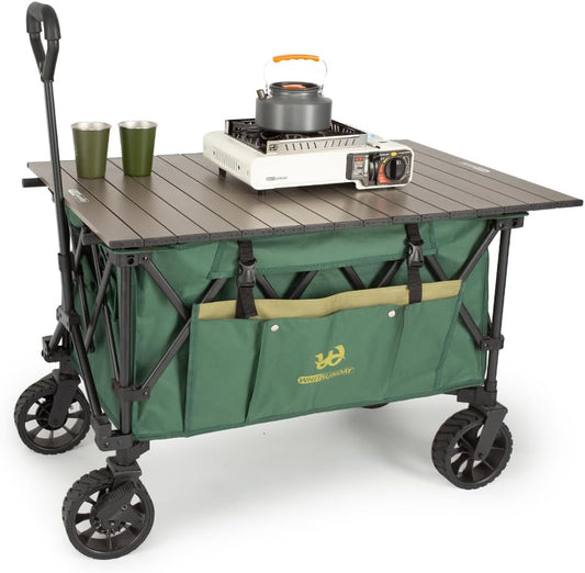 Whitsunday Folding Collapsible Utility Wagon for Outdoor Use
