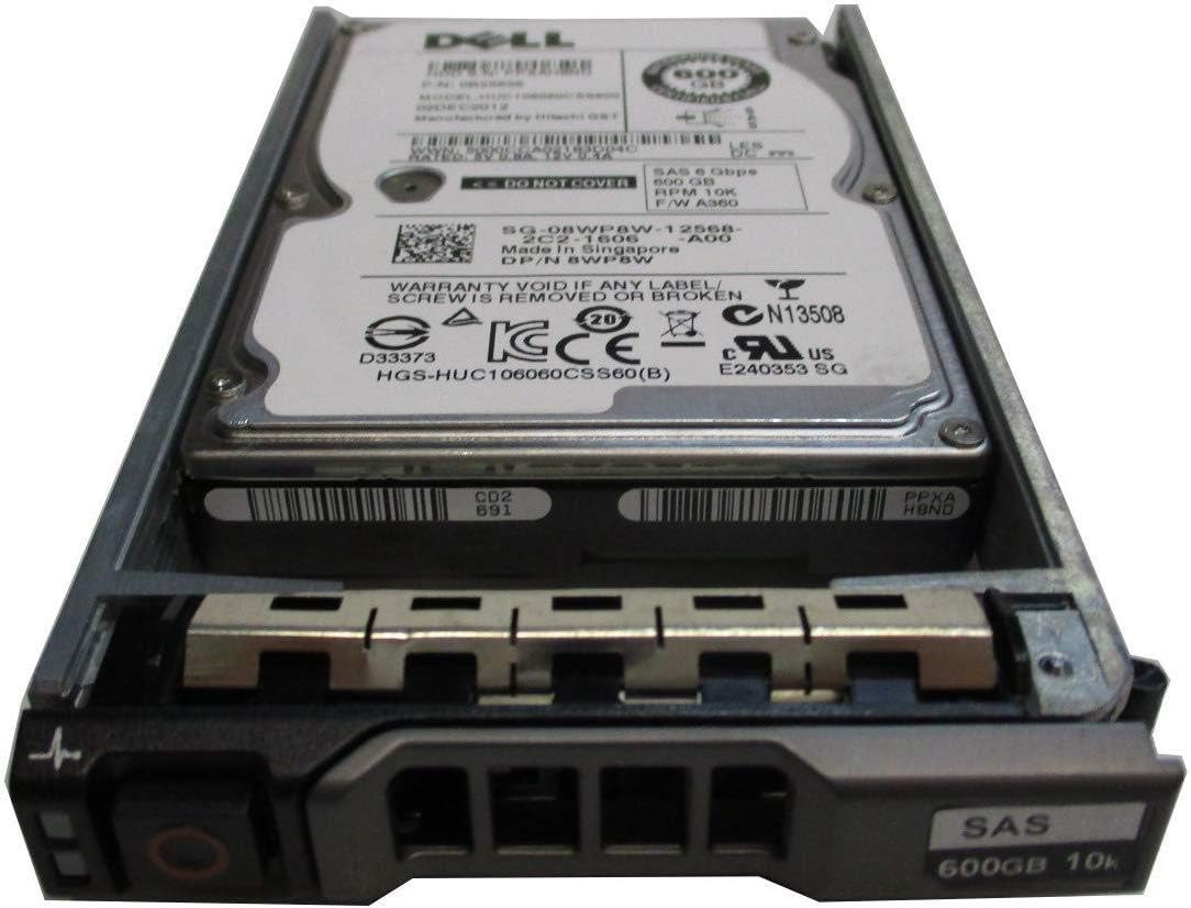 Dell 600GB 10k 2.5in SAS-6Gb/s HDD for High Performance