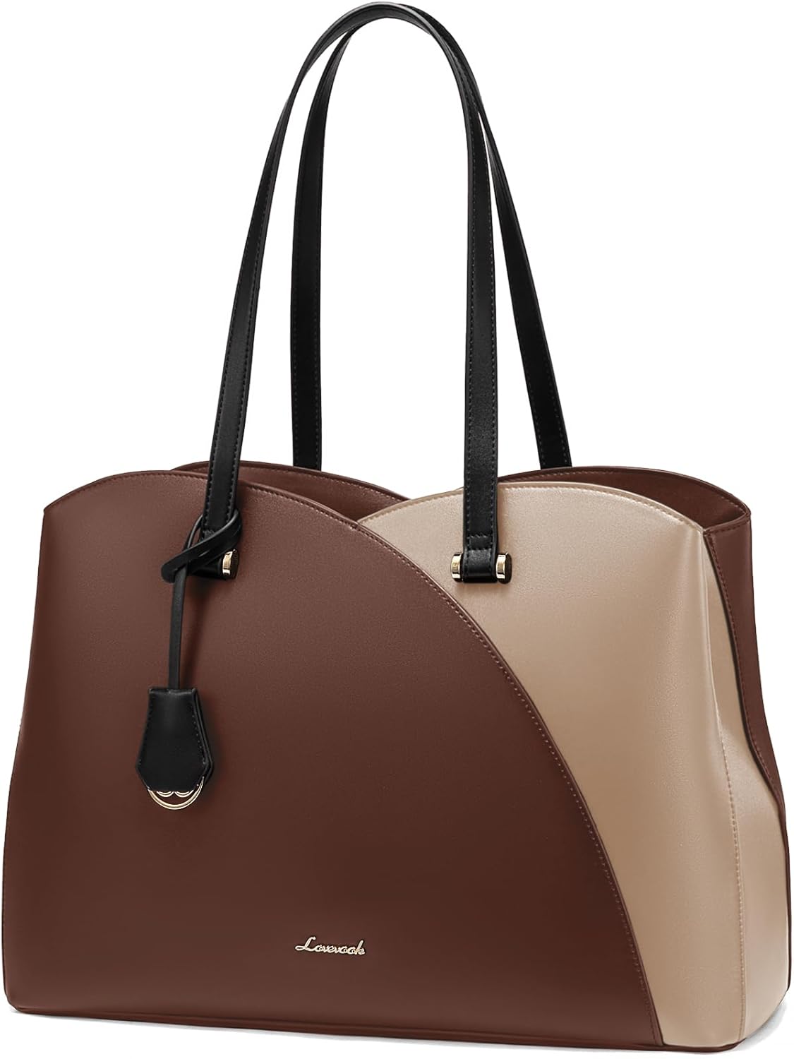 LOVEVOOK 17 Inch Laptop Tote Bag for Women - Stylish Work Bag