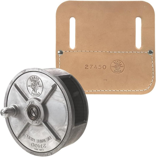 Klein Tools 80149 Tie-Wire Reel Set for Easy Wire Management