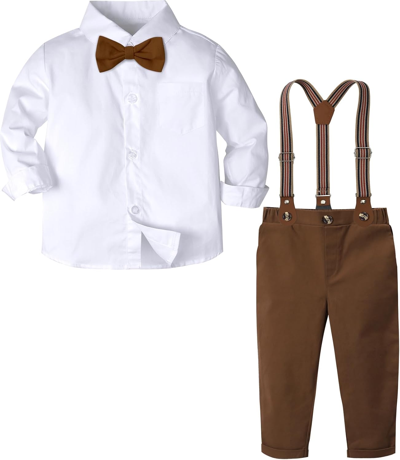 Toddler Suit Boys Baby Wedding Dress Clothes Kids Formal Outfit Set