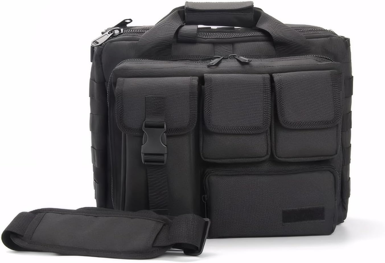 Tactical Messenger Bag with Rugged Design and Laptop Protection