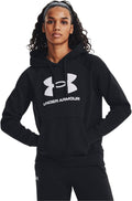 Under Armour womens Rival Fleece Big Logo Hoodie - Soft, Warm Fit