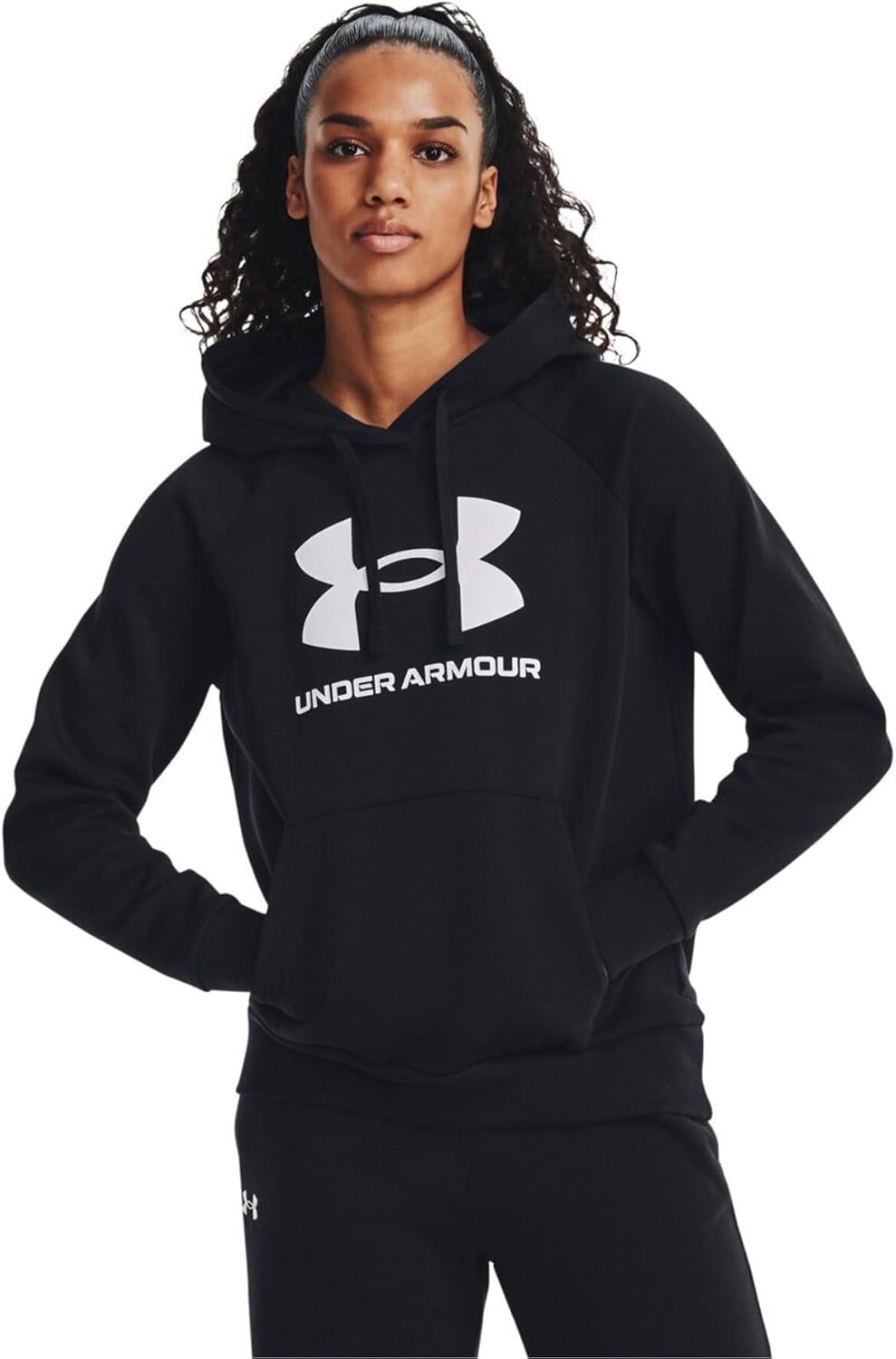 Under Armour womens Rival Fleece Big Logo Hoodie for Comfort