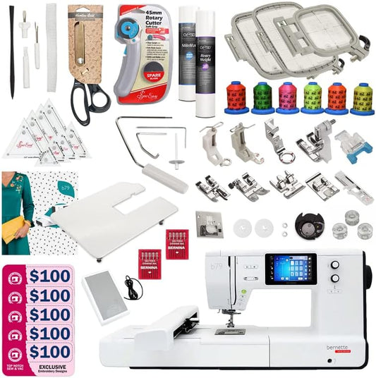 Bernette B79: Heavy Duty Sewing & Embroidery Powerhouse