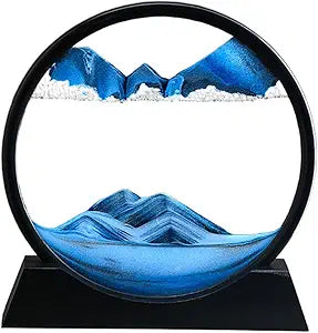 YKW 3D Deep Sea Moving Sand Art for Relaxation and Decor