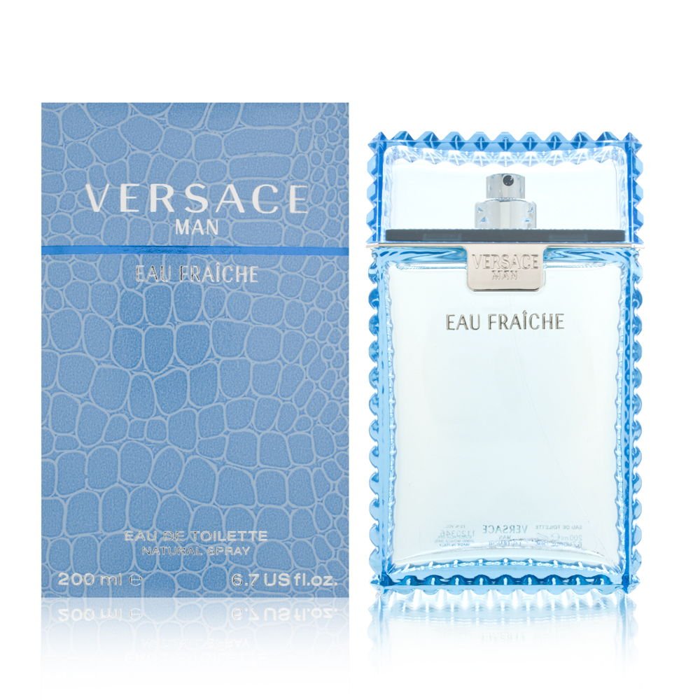 Versace Man Eau Fraiche 6.7 oz Eau de Toilette Spray for Men