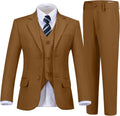 Boys 5 Piece Slim Fit Formal Suit Set - Tailored Ring Bearer Outfit