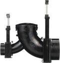 Valterra Ell Double Rotating Valve - Mess-Free RV Waste Drain