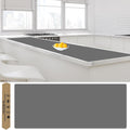 Extra Large Silicone Counter Mat 120in x 24in Dark Gray - Heat