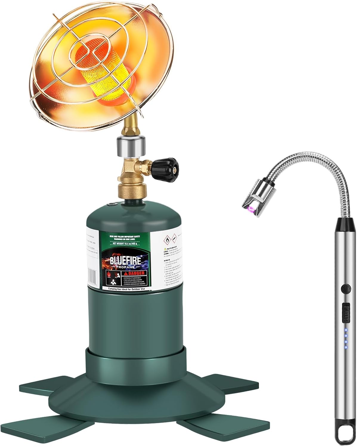 KOMAN Propane Heater for Camping - Portable Outdoor Heater