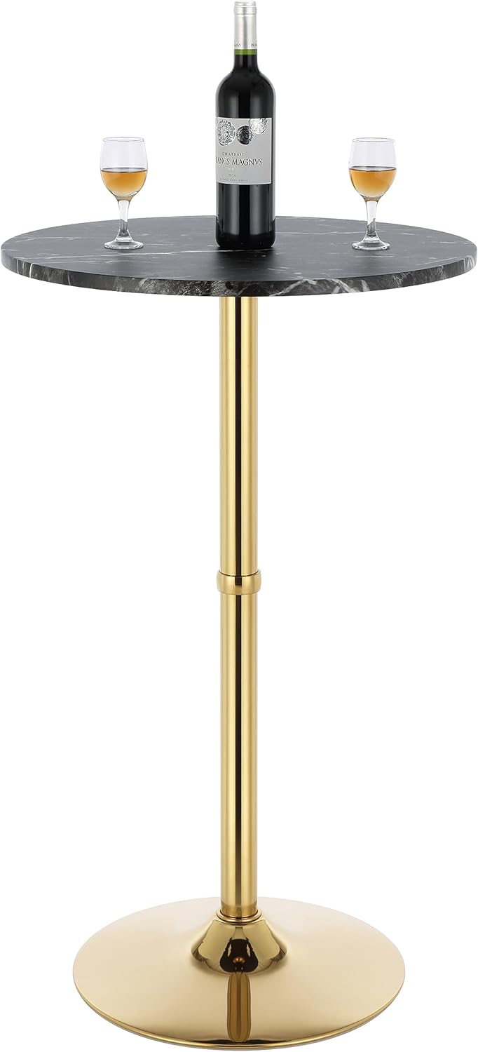 Finnhomy 24 Round Bar Table - Easy Assembly, Elegant Design