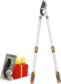Extendable Anvil Loppers 27-41in Compound Action - Cuts Thick Branches