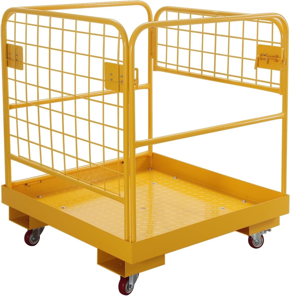 Forklift Safety Cage 36x36 inch Heavy Duty Man Basket for Aerial Jobs