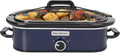 4-Quart Slow Cooker with Casserole Manual Warm Setting - Family Sized