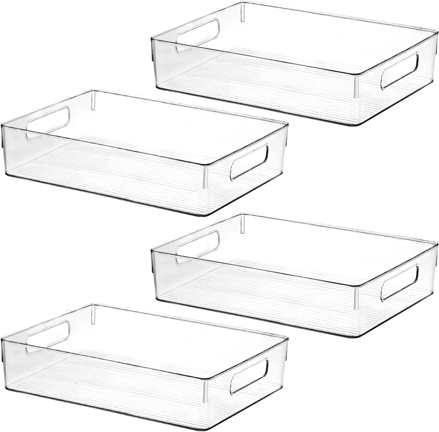 Large Clear Plastic Storage Bins for Home Organization Needs