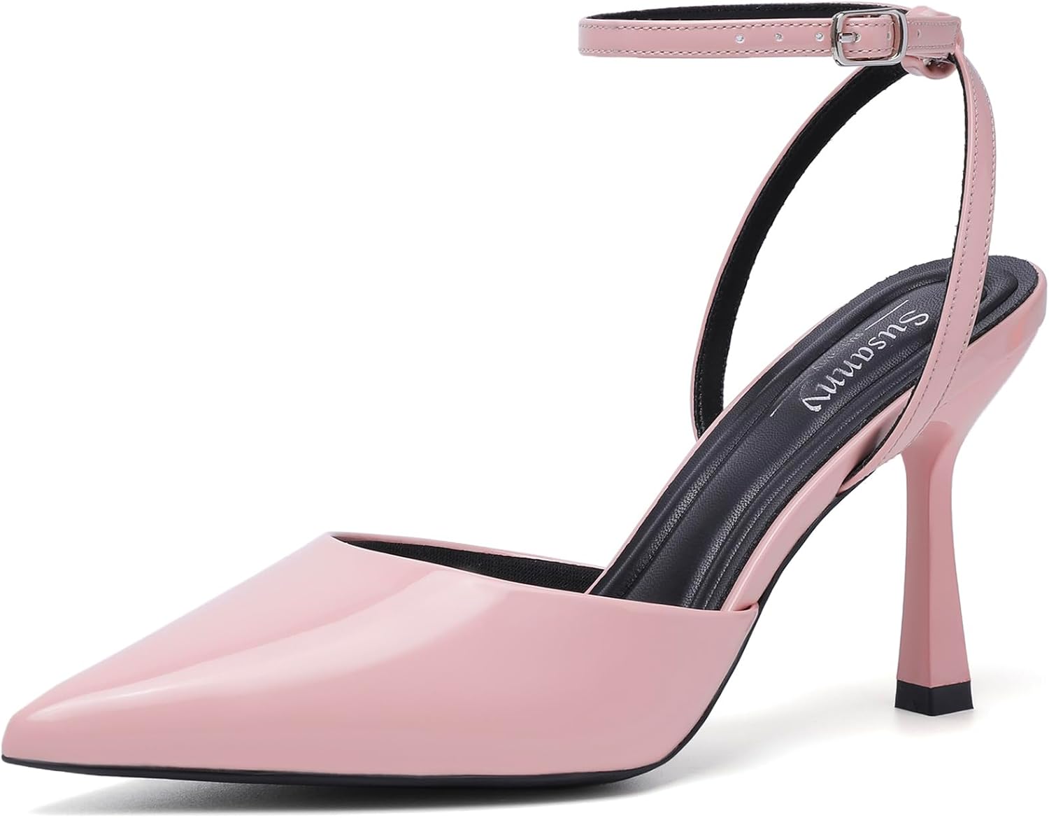 Stiletto Closed Pointed Toe Backless Dress Shoes for Women