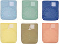 KaWaii Baby One Size Heavy Duty HD2 Cloth Diaper Shells - Pack of 6