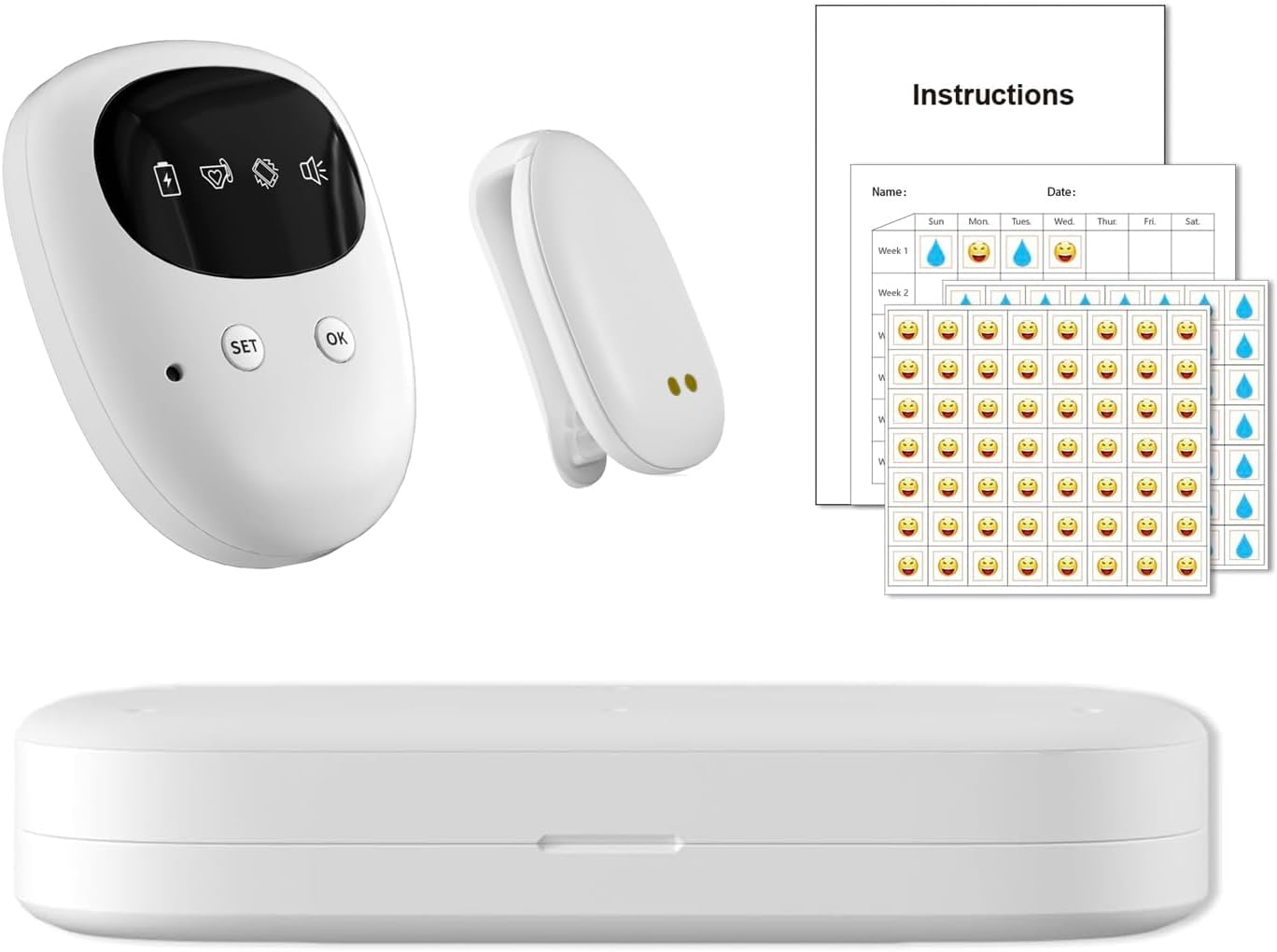 Wireless Bedwetting Alarm for Boys and Girls - Effective Solution