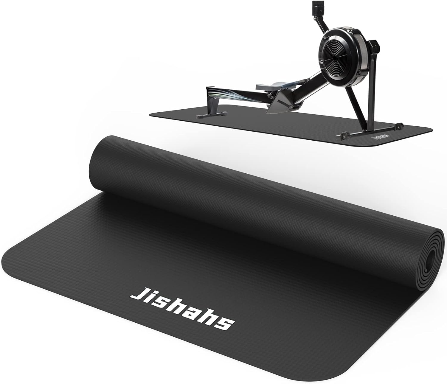 Extra Long Non-Slip Rowing Mat - Protect Floors!