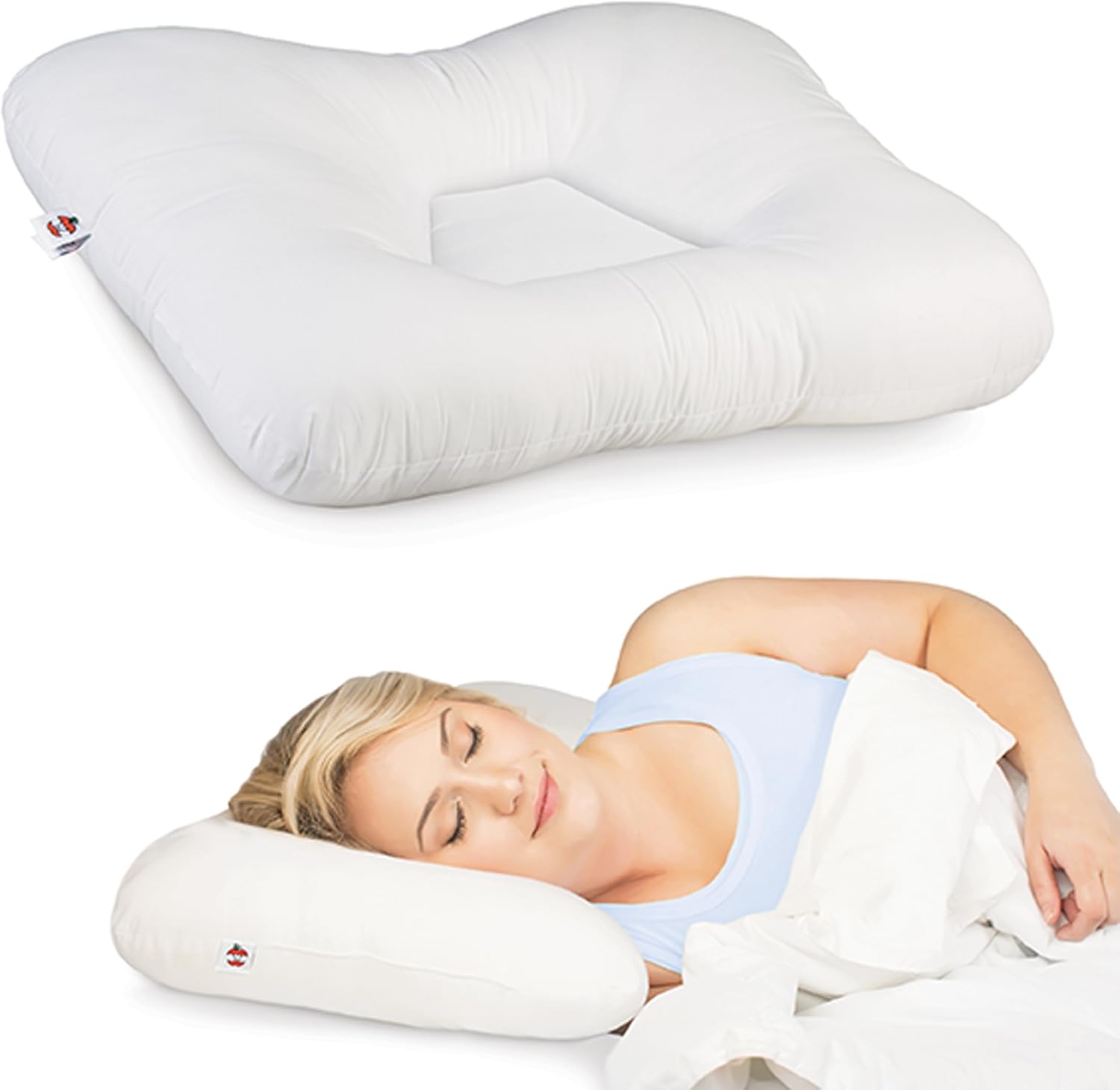 Tri-Core Cervical Support Pillow for Pain Relief and Comfort