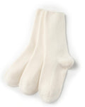 Wool Cashmere 3 Pair Socks for Women and Men - Cozy Winter Comfort