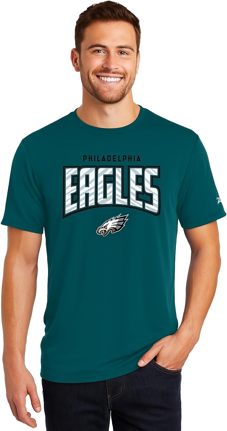 Zubaz NFL Teams Men's Short Sleeve Graphic T-Shirt for Fans