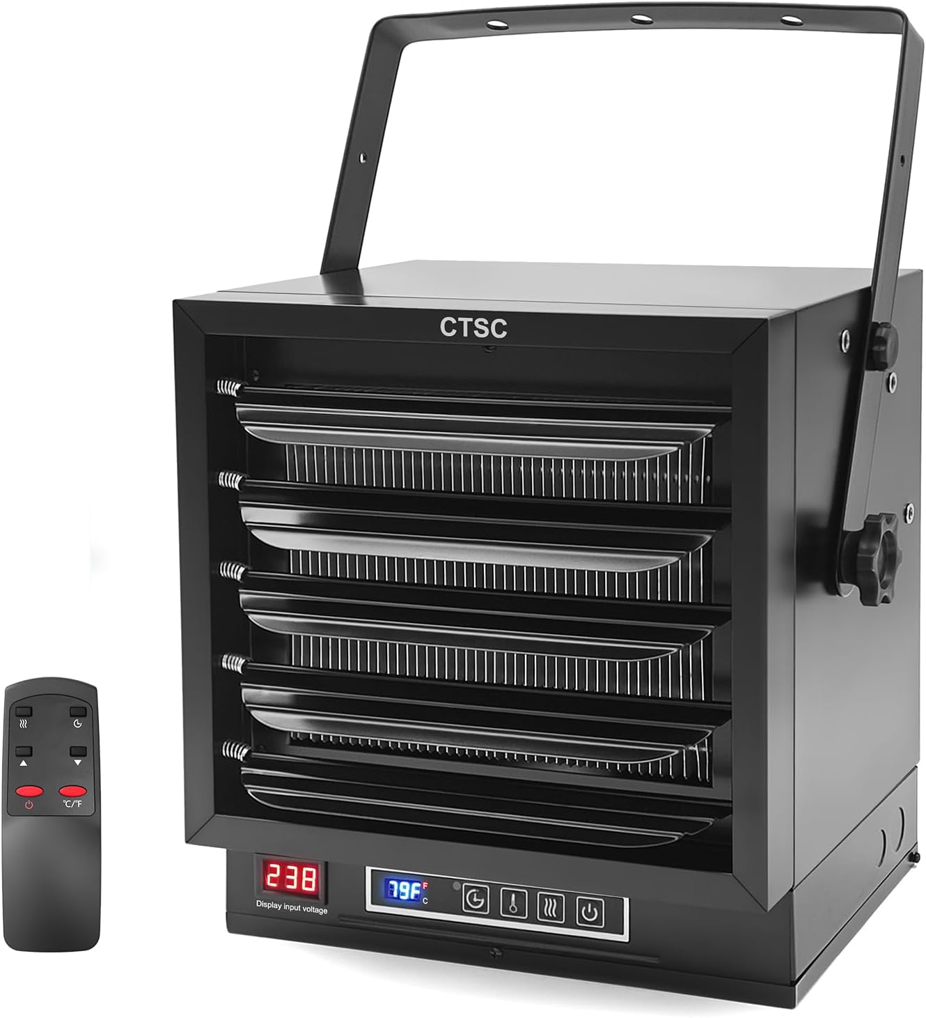 CTSC 10000W Electric Garage Heater - Remote Control, ECO Function