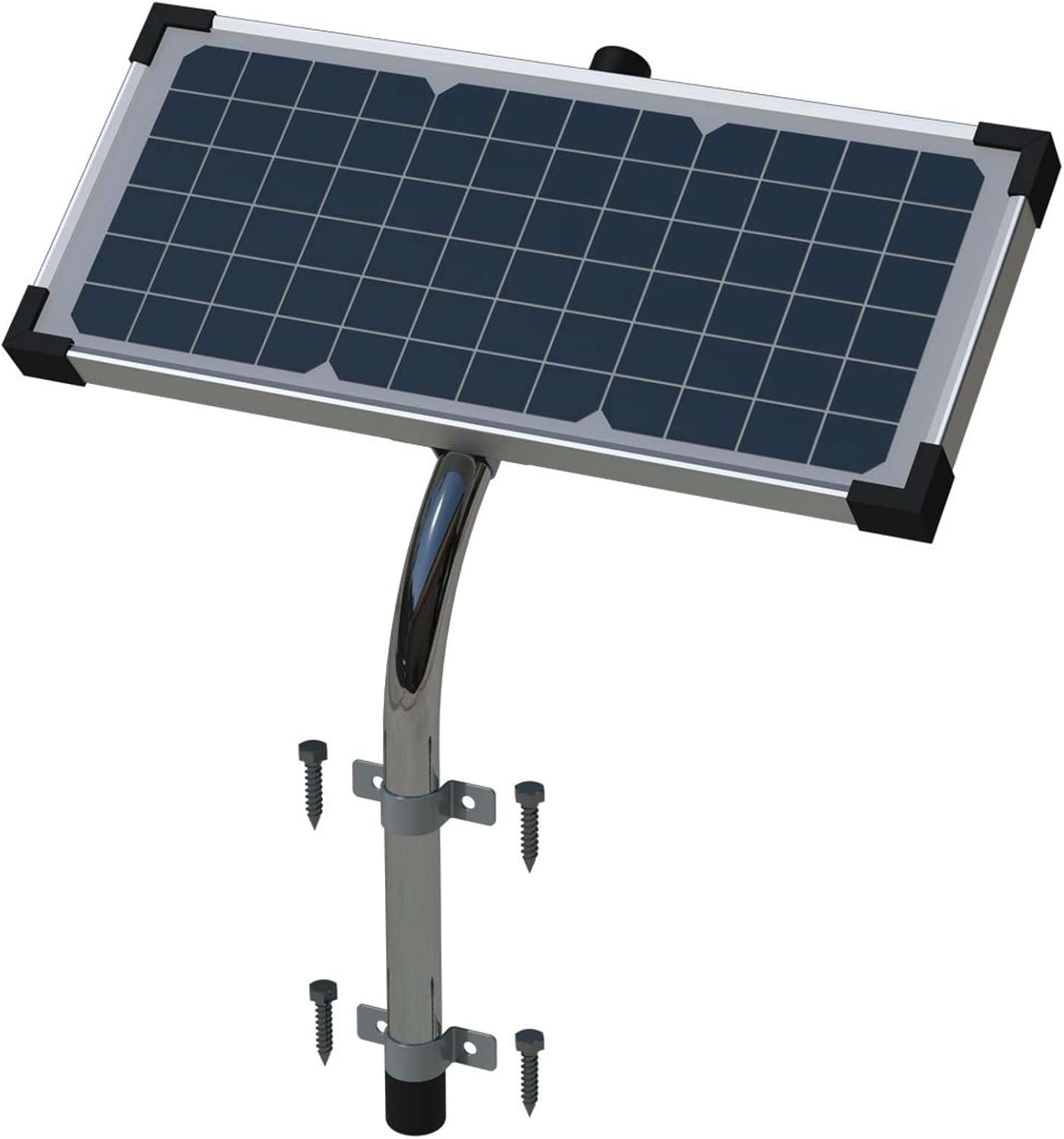 Ghost Controls Premium Monocrystalline Solar Panel for Gate Openers