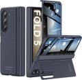 Samsung Z Fold 5 Case Stand Slim Hinge Case with Privacy Screen