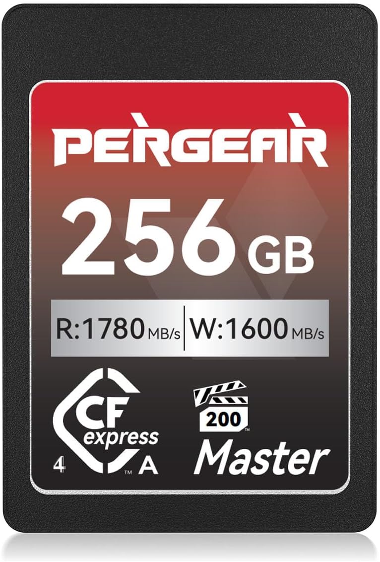 Pergear 256GB CFexpress 4.0 Type A Memory Card for 8K Video