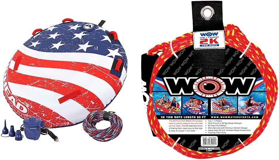 Sportsstuff Stars & Stripes Towable Tube for 1-4 Riders