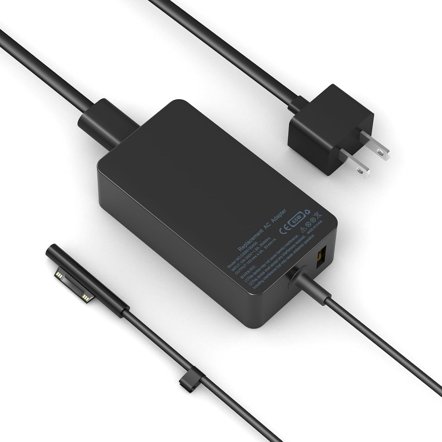 65W Surface Pro Charger | Fast Charging for Microsoft Devices