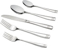 Obstnny 80-Piece Flatware Set Stainless Steel - Service for 16
