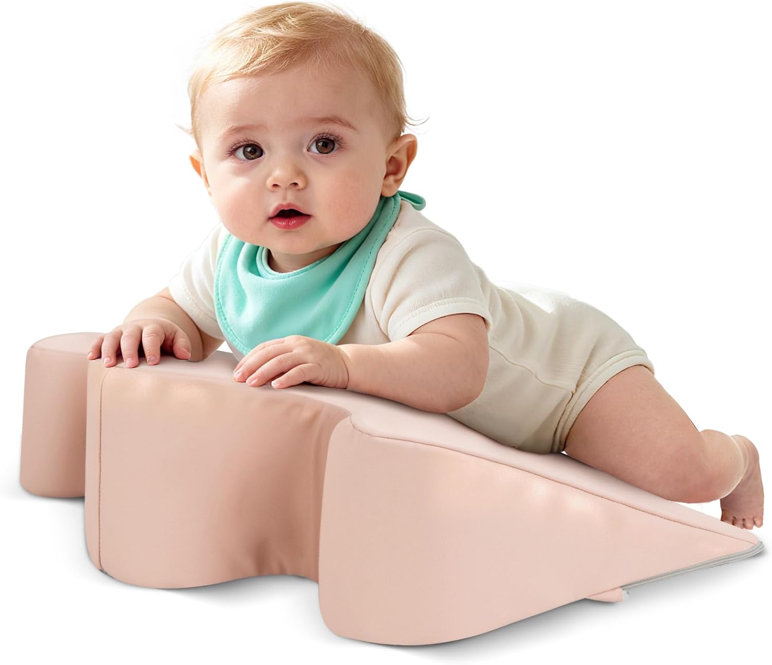 Tummy Time Prop for Baby Gas and Colic Relief - Pink