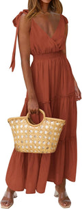 Cross Neck Tiered Maxi Dress - Flattering Smocked Summer Sundress Tips