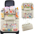 Car Seat Organizer for Baby - Backseat Storage Organizer for Travel