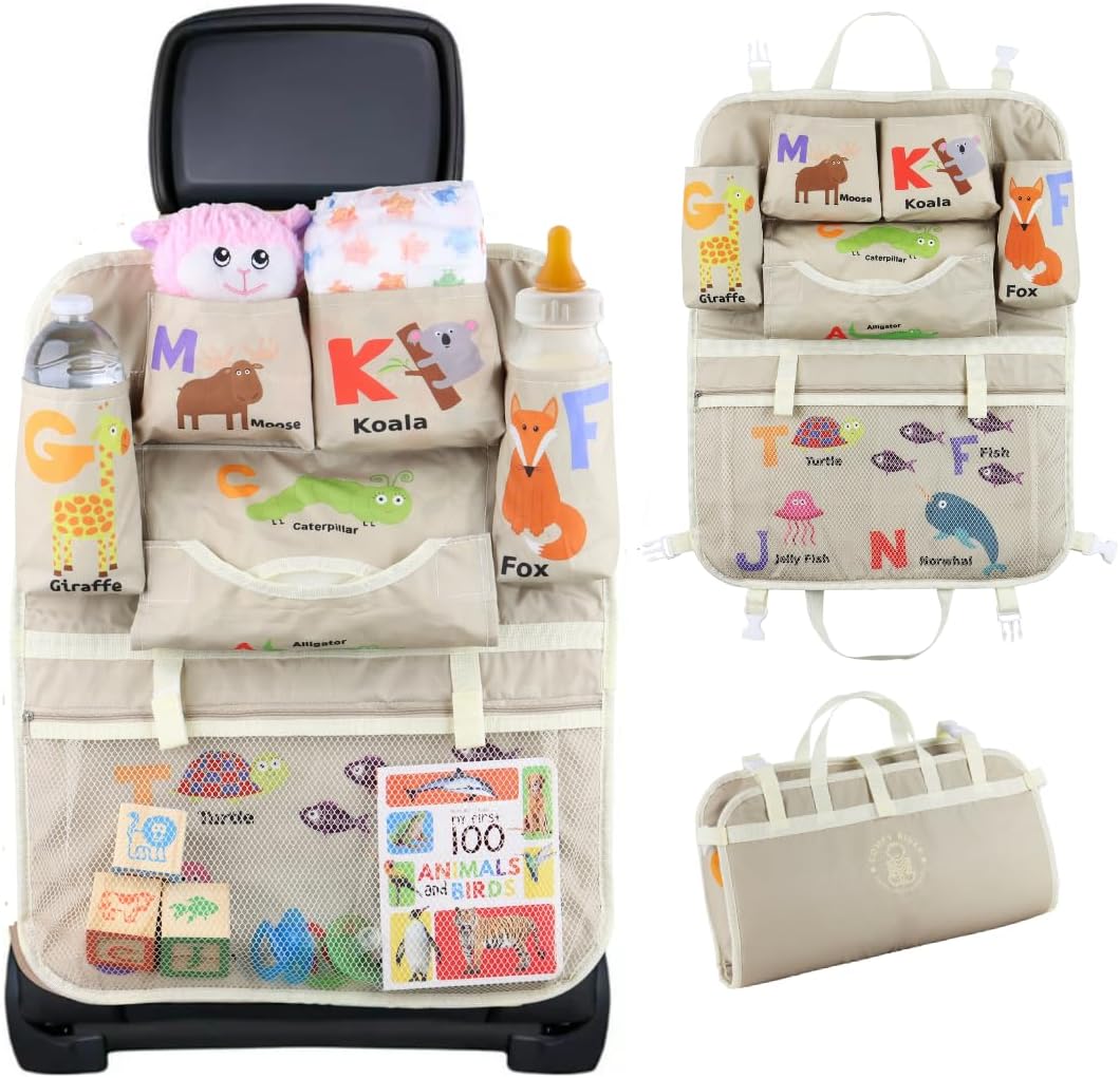 Comfy Rider - Baby Car Seat Organizer for Road Trips!