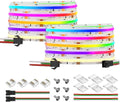 FCOB WS2814 RGBW COB LED Strip 32.8ft - High Density Uniform Chasing