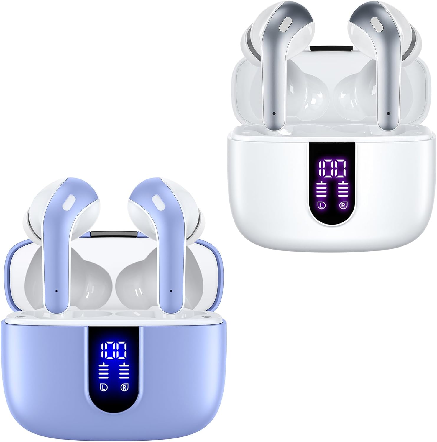 TAGRY 2 Sets X08 True Wireless Earbuds - 60H Playback