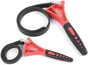 Craftsman 2 Piece 16 Inch Rubber Strap Wrench Set for Versatile Use