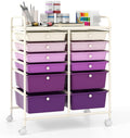 12 Drawer Rolling Storage Cart - Classroom & Craft Organizer