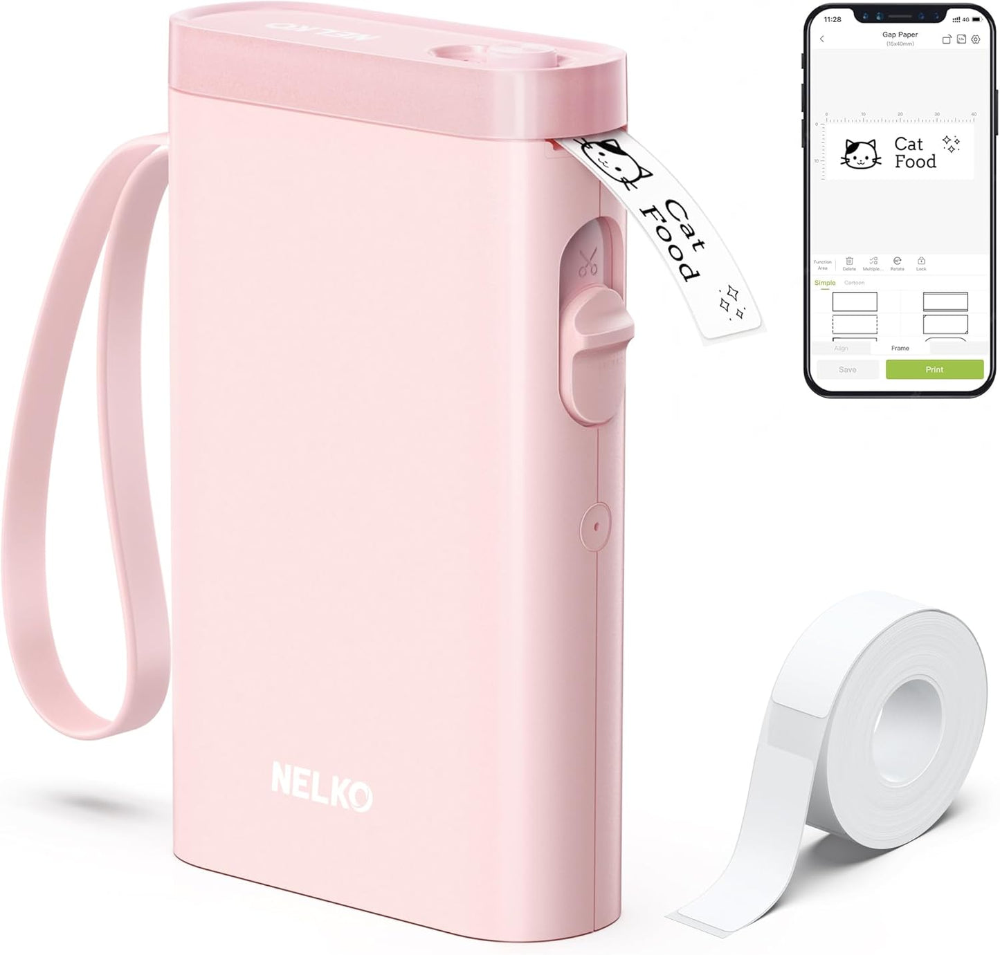 Nelko P21 Bluetooth Label Maker for Home Office School Use