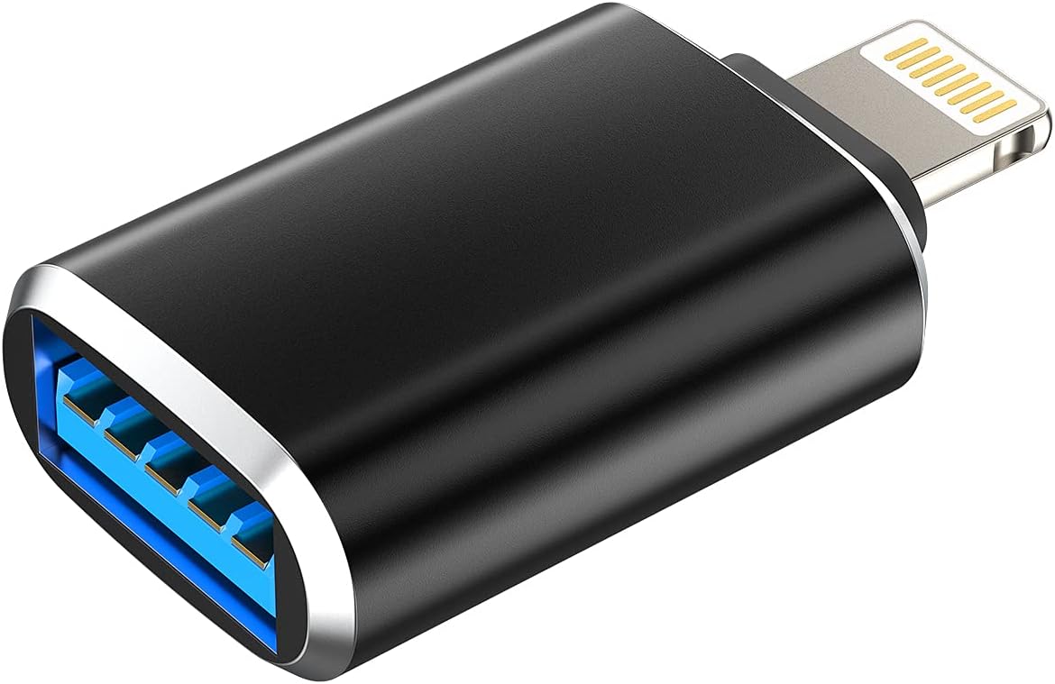 Lightning to USB 3.0 OTG Cable for iPhone & iPad - Multi-Device Compatibility