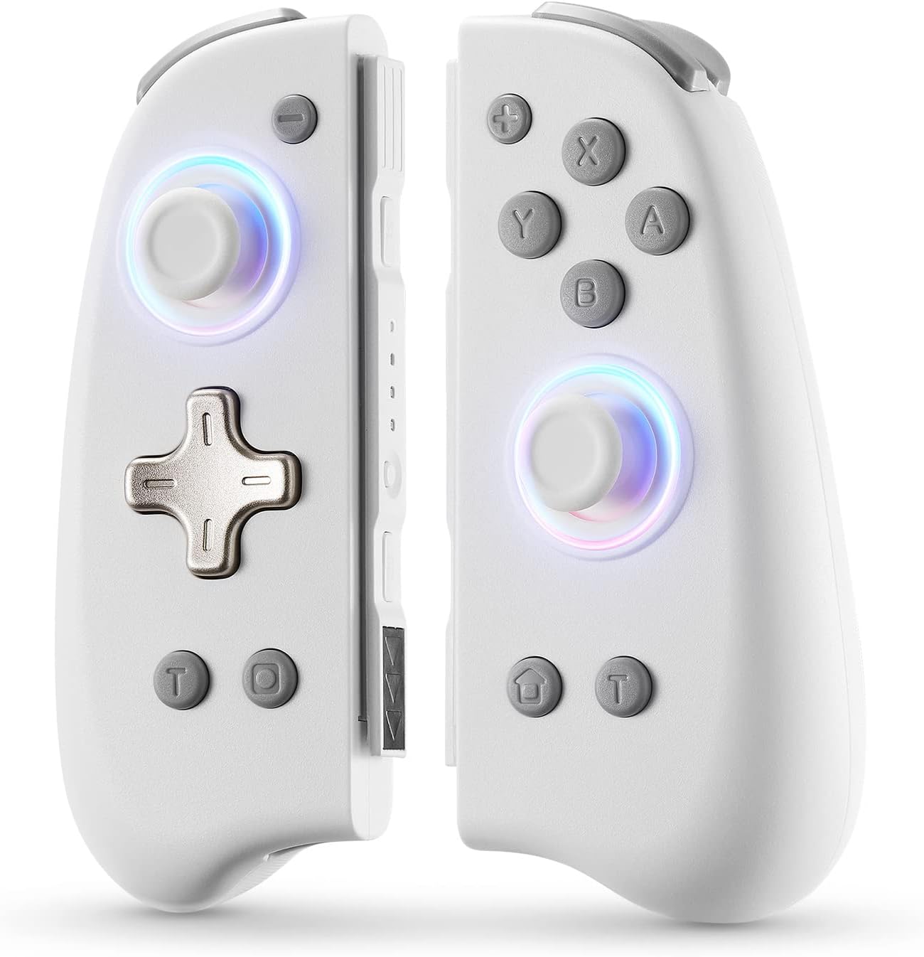 Wireless Joypad Controller for Switch with 8 LED Colors