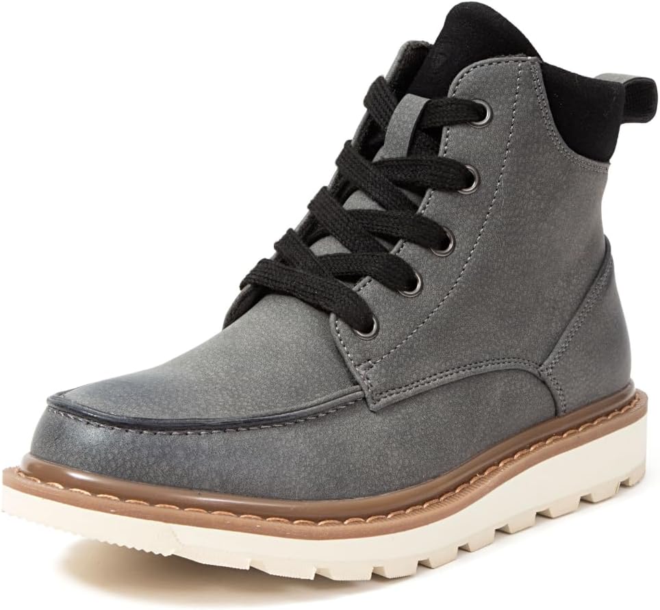 Kids' Brock Jr. Dark Brown Shoes for Trendy Comfort and Style