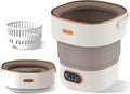 Portable Washing Machine Mini Washer with Spin Basket for Travel