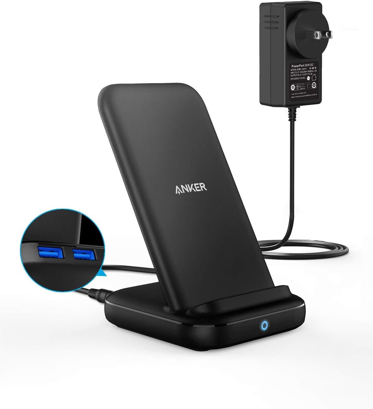 Anker 3-in-1 Wireless Charging Stand - Charge Multiple Devices Simultaneously!