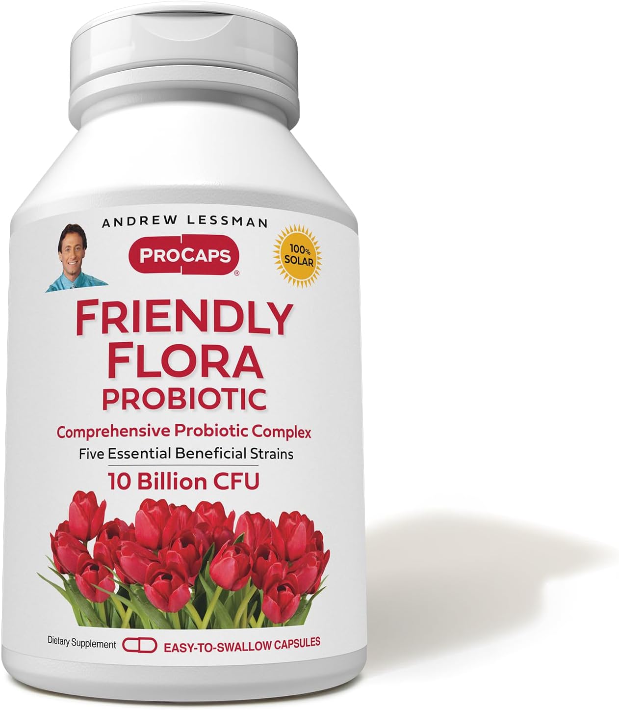 Friendly Flora Probiotic Capsules for Immune and Digestive Health